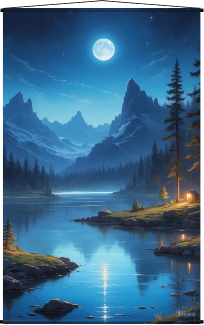 Land of the Islands - Wall Scroll