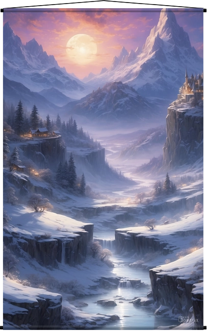 Land of the Plains - Wall Scroll