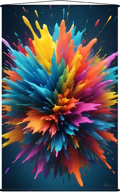 Colourburst - Wall Scroll