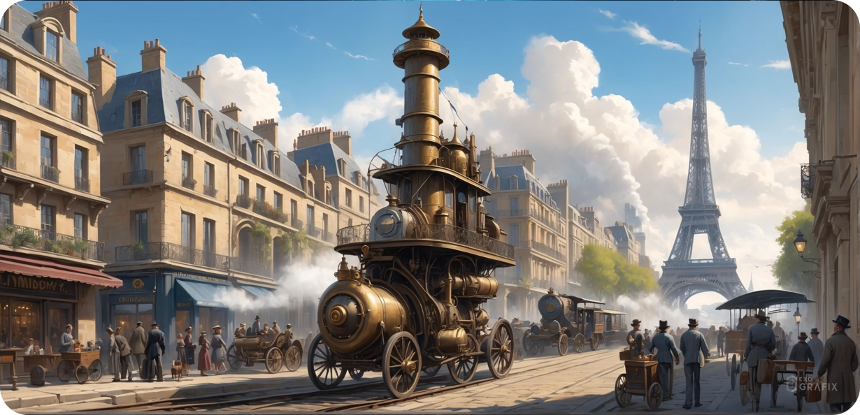 Revolution of Steam - Mousepad
