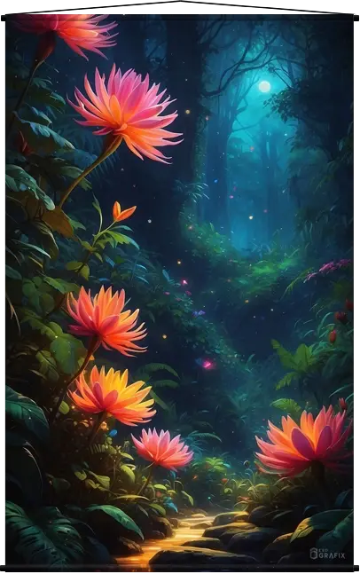 Tropical Euphoria - Wall Scroll