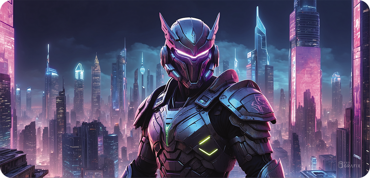 Warrior of Neo Eden - Mousepad