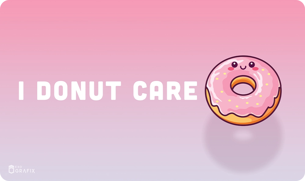 I Donut Care - Playmat