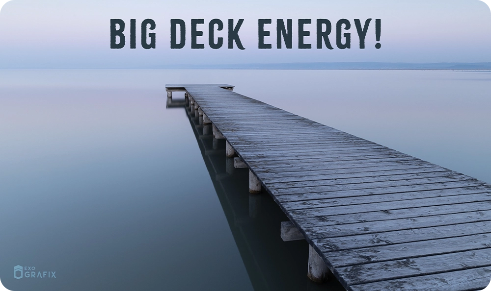 Big Deck Energy - Playmat