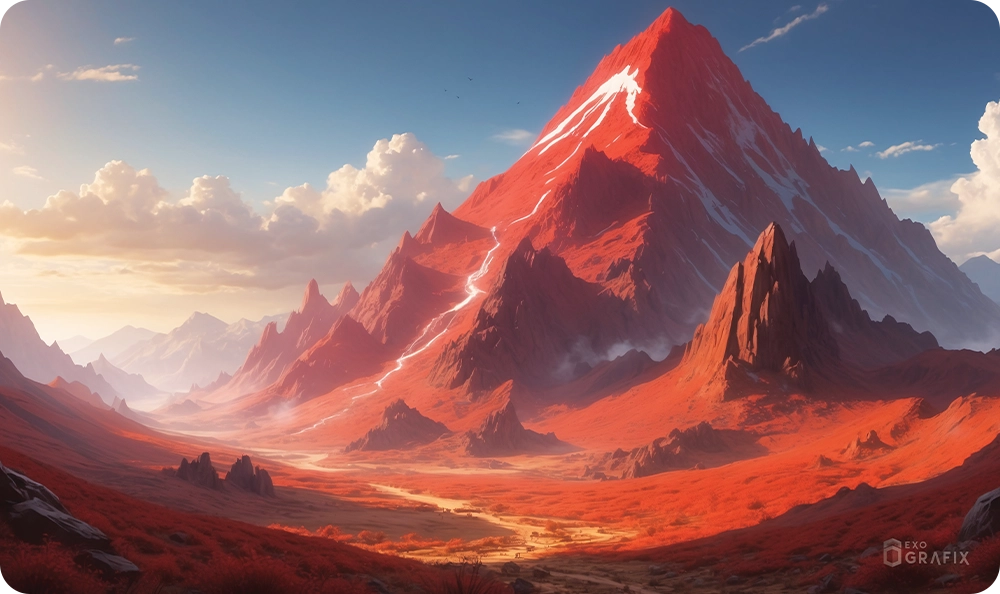 Azalea Mountain - Playmat
