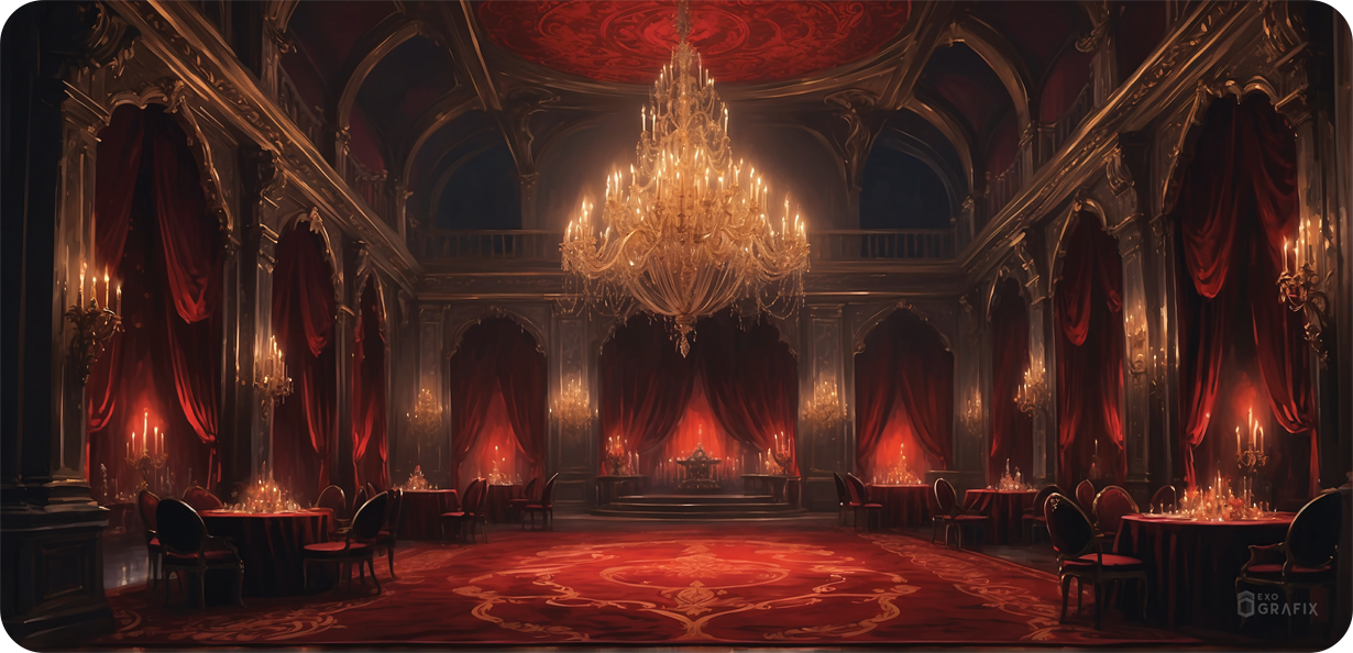 Vampire Manor - Mousepad