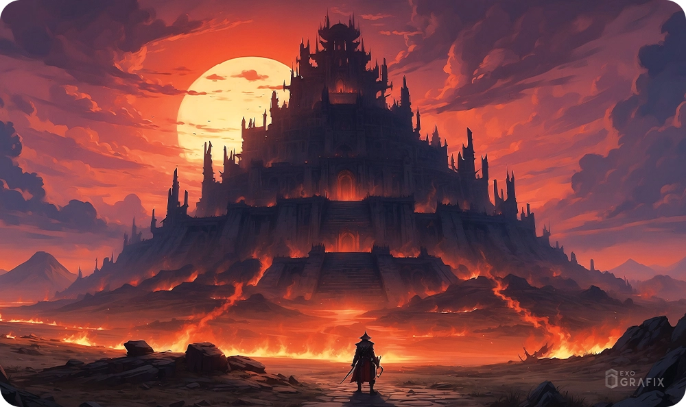 Dera of Doom - Playmat