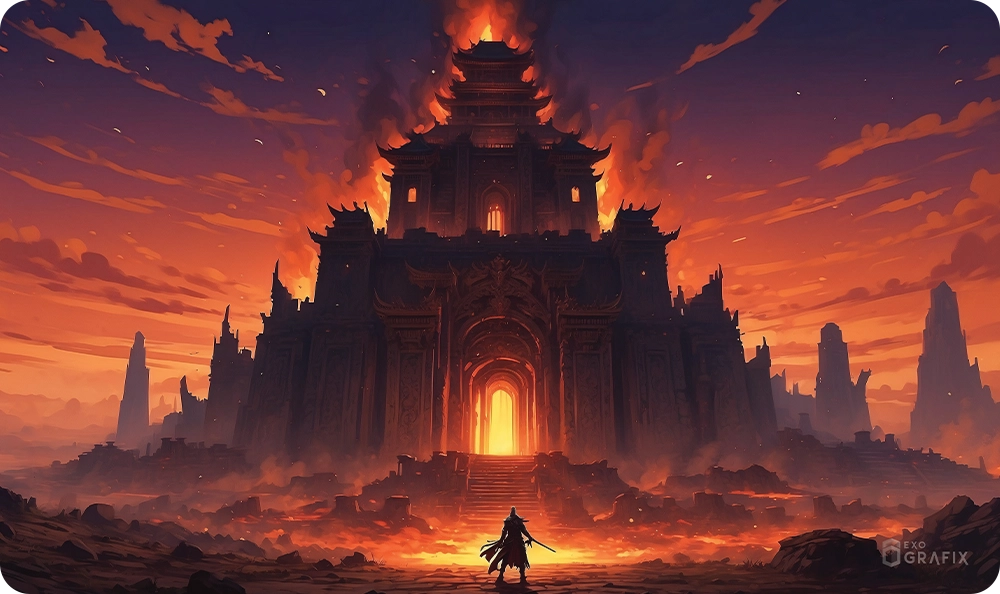 Inferno Dynasty - Playmat