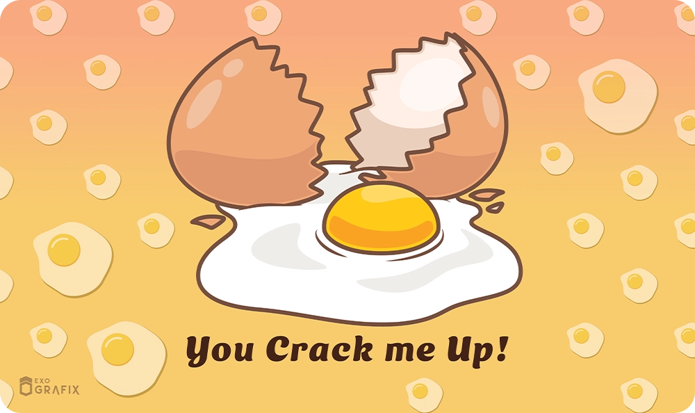 You Crack Me UP - Playmat