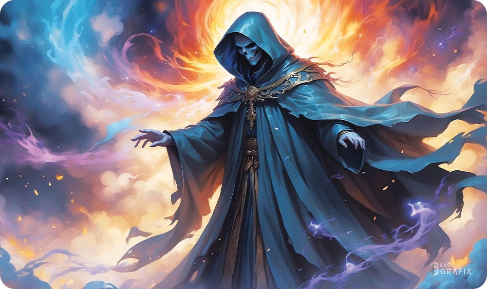 Mortis, The Necromancer - Playmat