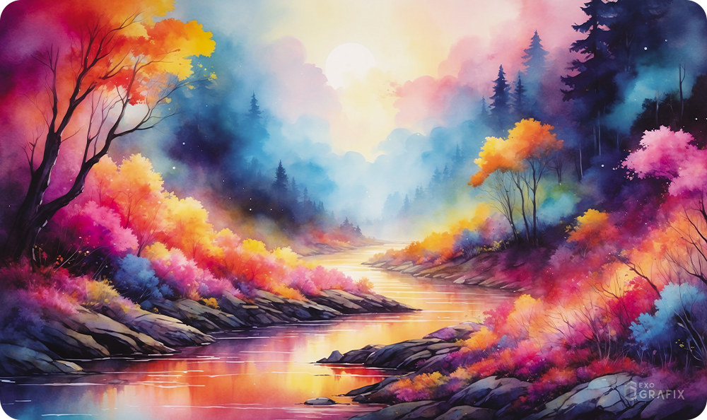 Iridescent Fantasy - Playmat