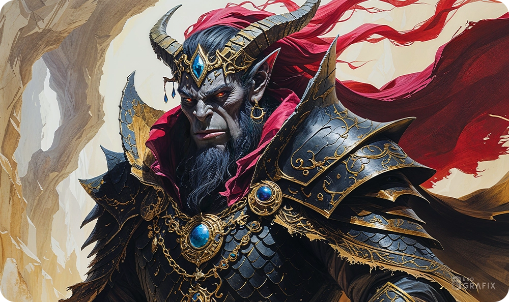 Velmorth, Lord or Blackfire - Playmat