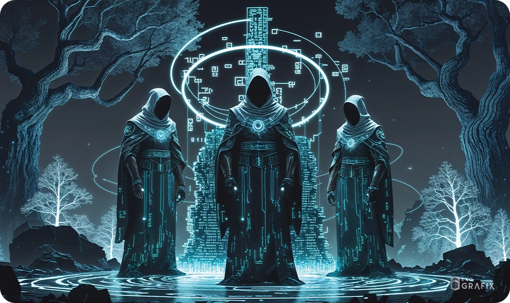 Ghosts of the Grid - Playmat