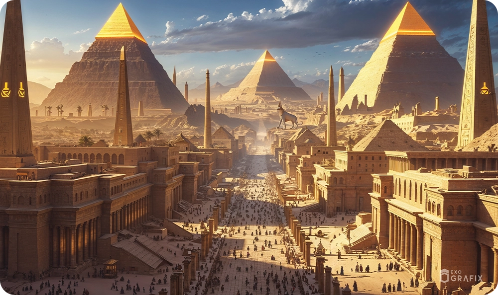 Ancient Metropolis of Eternity - Playmat