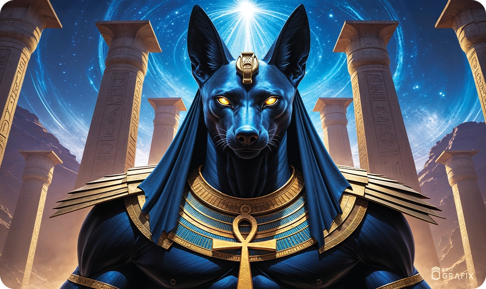 Anubis Arbiter of the Afterlife - Playmat