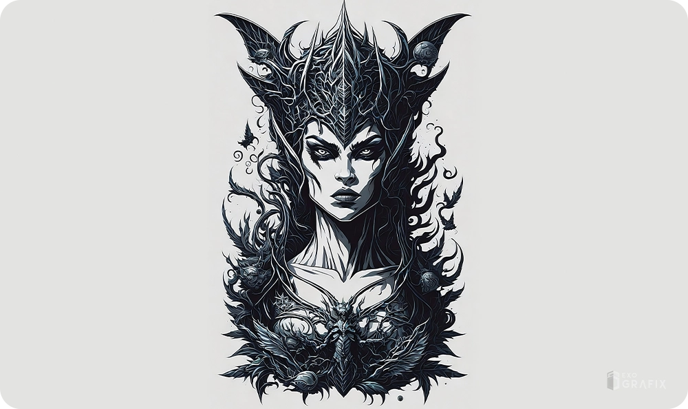 Queen of the Living Dead - Playmat