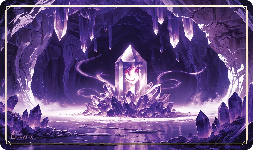 Amethyst Lair - Playmat