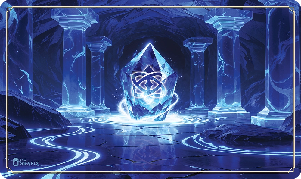 Sapphire Crypt - Playmat