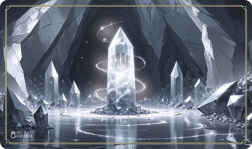Steel Cavern - Playmat