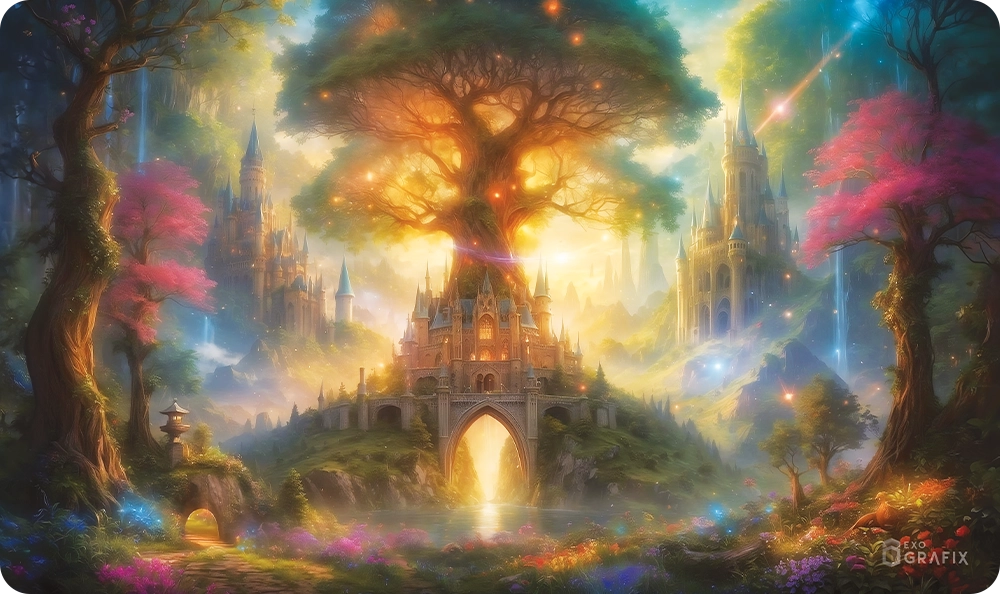 The Mythic Kingom of Eldermire - Playmat