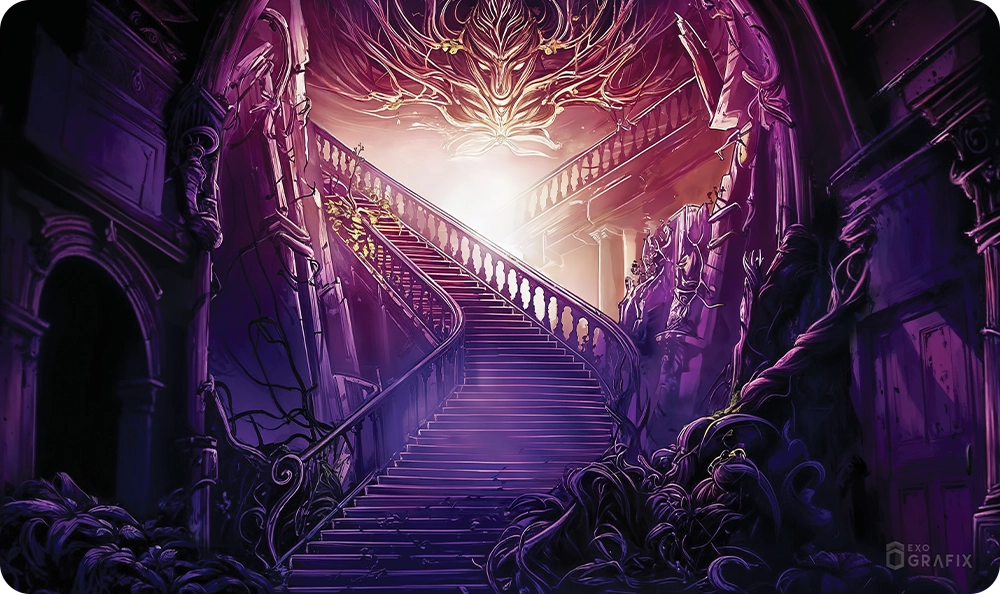 Dreadthorn Manor - Black - Playmat