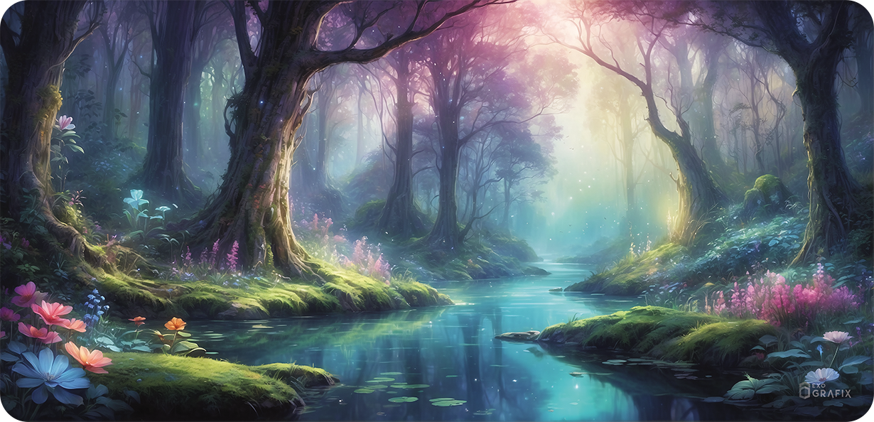 Hue of the Forest - Mousepad