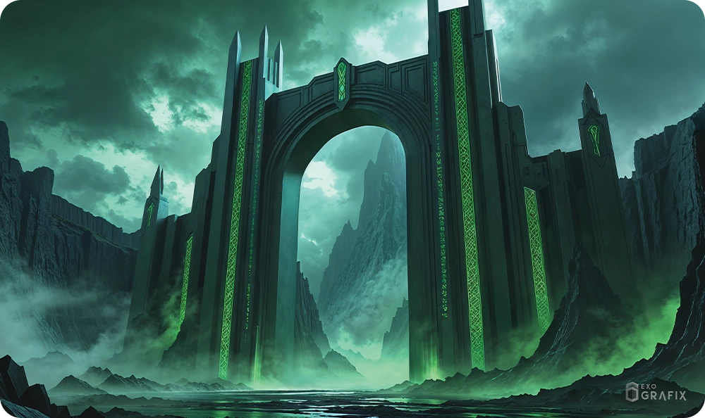 The Verdant Gate - Playmat