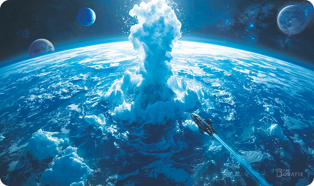 Edge of Infinity - Island - Playmat