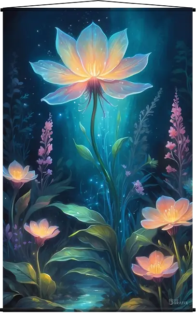 Etheral Life Source - Wall Scroll