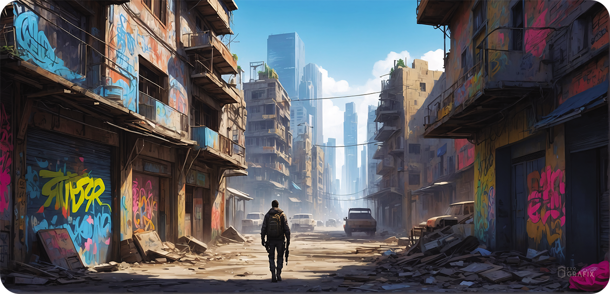 Urban Desolation - Mousepad