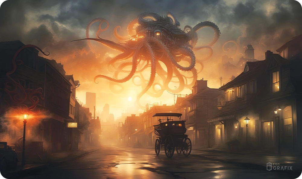 Kraken Airship Invasion - Playmat