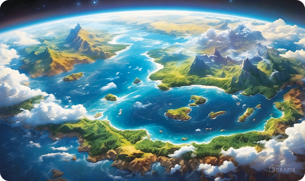 Land of Venix - Playmat