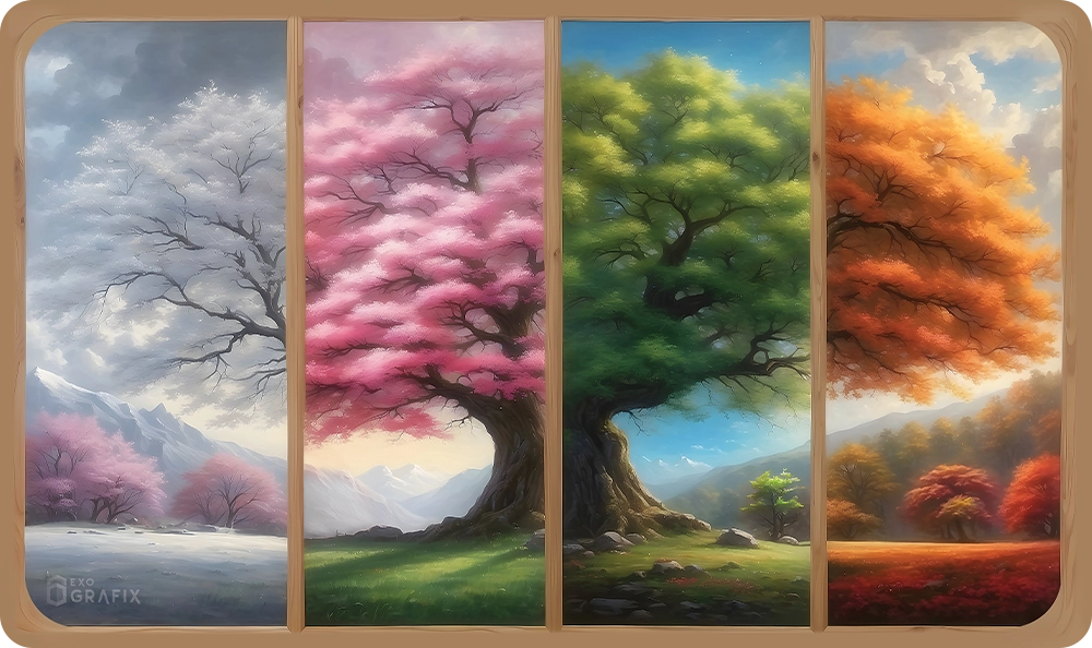4 Seasons - Playmat