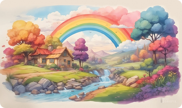 Rainbow Kingdom - Playmat
