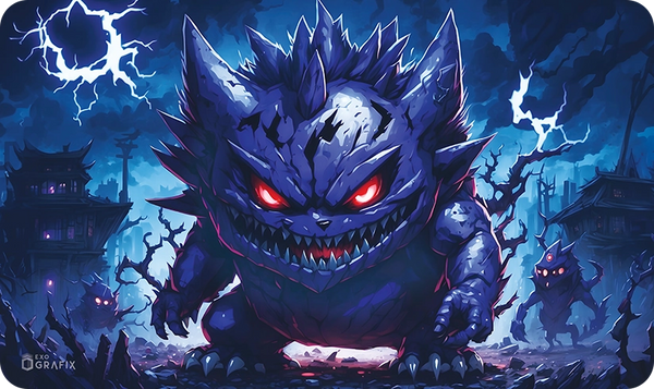 Playmat on desk