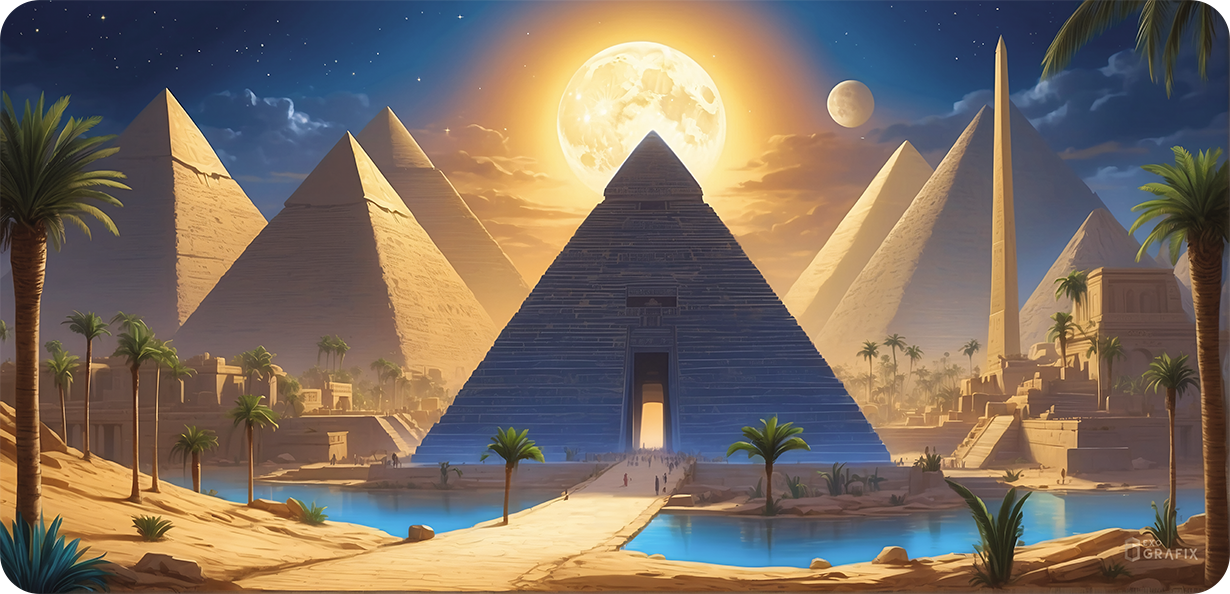 Ecliptic Pyramid - Mousepad