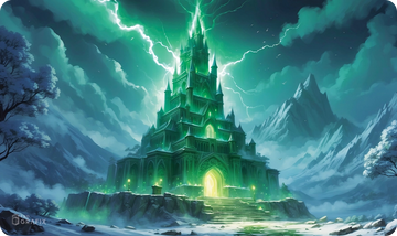Tower of the Nature Mages in Eldamar Kingdom - Playmat