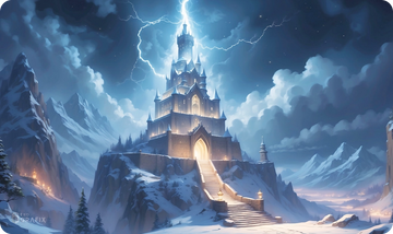 Tower of the Ghost Mages in Eldamar Kingdom - Playmat