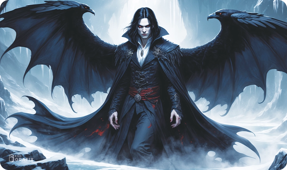 Nikolas, Leader of the Kagul Vampires - Playmat