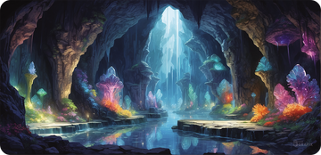 Polychromatic Caverns - Mousepad