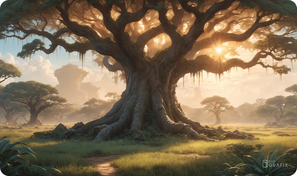 Forest of the Elder Trees - Playmat