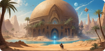 Ancient Palace of the Desert- Mousepad