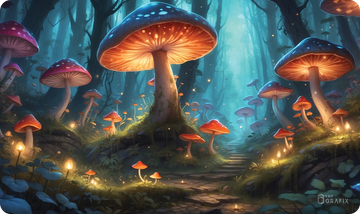 Enchanted Shroom Forest - Playmat