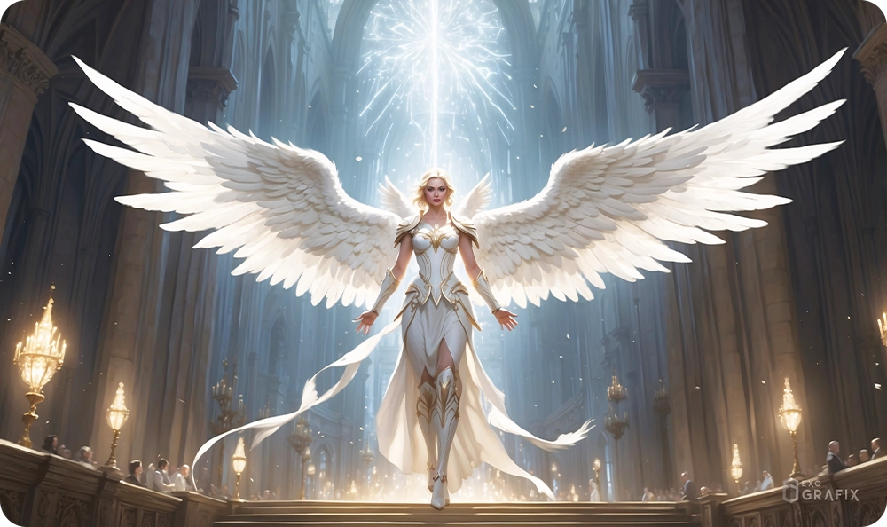 Angelic Protector of the Conclave - Playmat