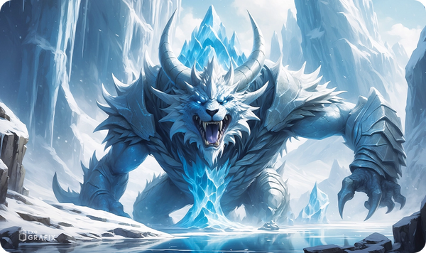 Playmat on desk