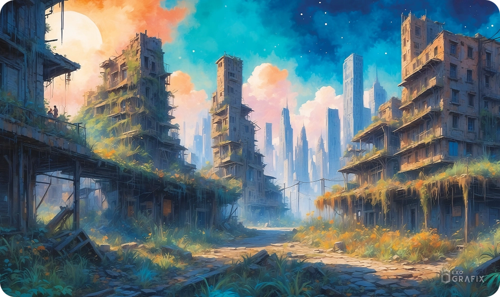 Eerie Desolation of Nyalen - Playmat