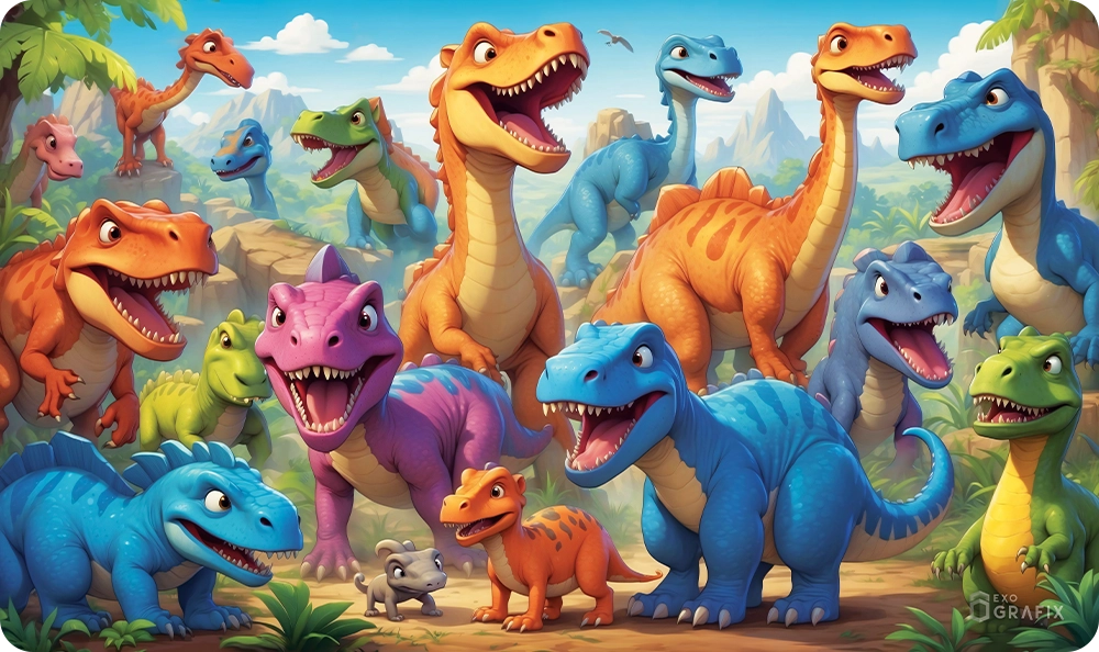 Journey to the Dinosaur Planet - Playmat