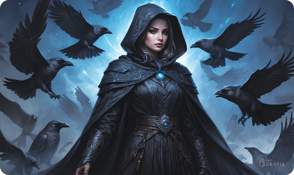 Raven Assassin - Playmat