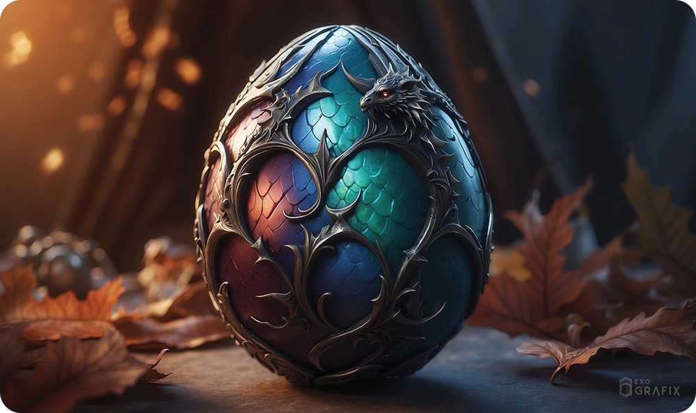 Stormtorrent Dragon Egg - Playmat