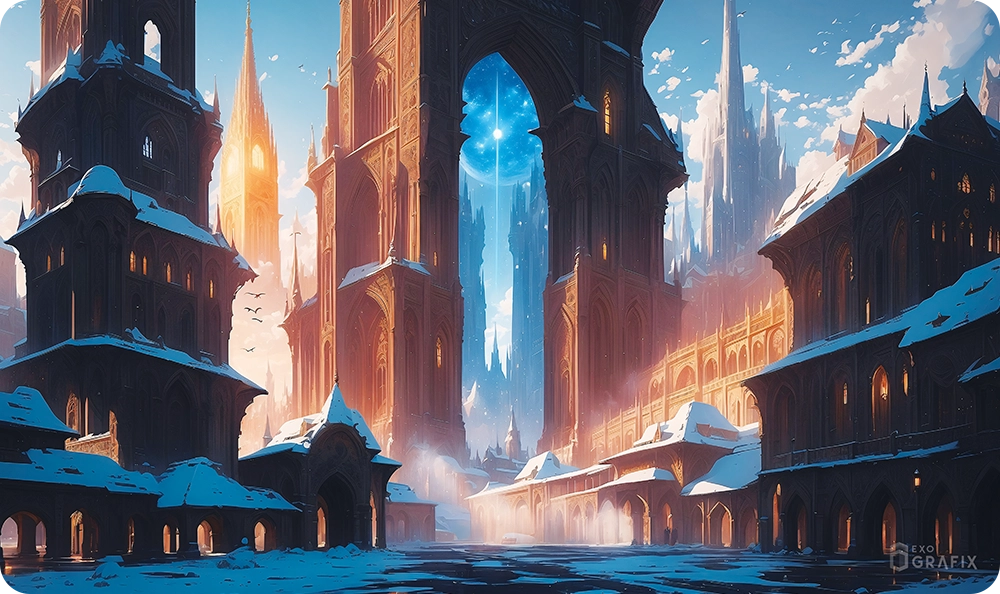 The City of Arcadia - Playmat